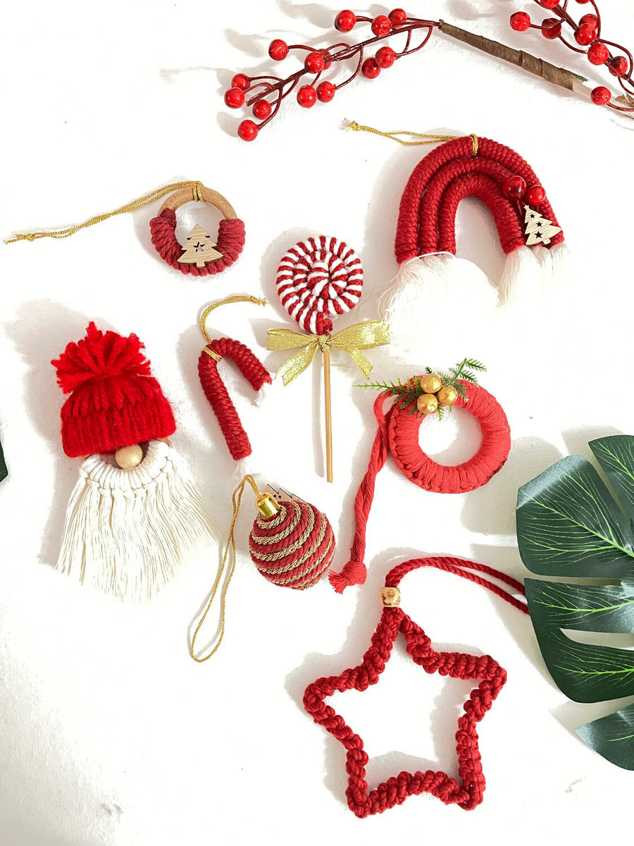 Christmas Ornaments Set Of 8