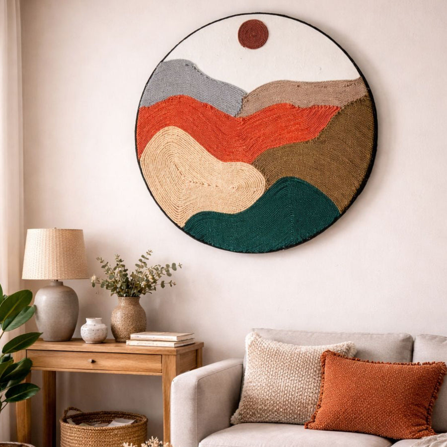 Boho Mountain Wallhanging