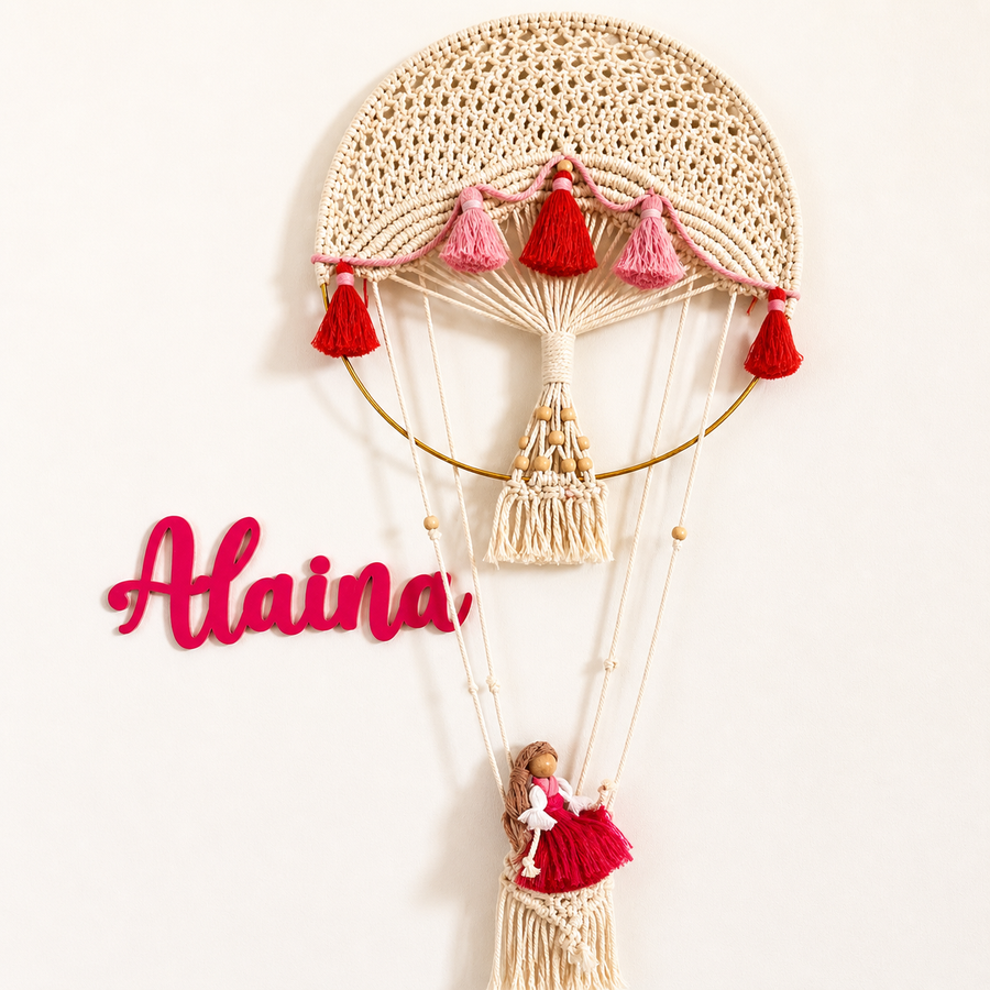 Macrame Hot Air Balloon