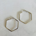 Hexagon Bali Earrings- 3 Pairs