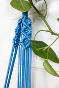 Sea eye plant hanger - Blue / White / Brown