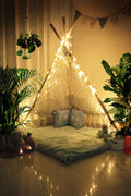 Teepee,  Macrame Decor Wigwam with 3 wood sticks