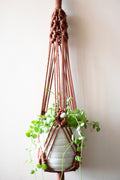 Sea eye plant hanger - Blue / White / Brown