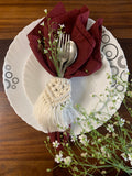 Table mats, Napkin Rings