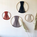 Geometric and Round WallHanging with Minimal and Modern Look