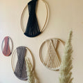 Geometric and Round WallHanging with Minimal and Modern Look