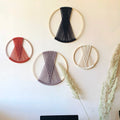 Geometric and Round WallHanging with Minimal and Modern Look
