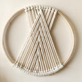 Geometric and Round WallHanging with Minimal and Modern Look