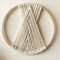 Geometric and Round WallHanging with Minimal and Modern Look