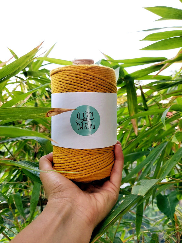 Mustard Yellow - 3mm SinglePly