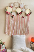 Wallhanging & Dreamcatcher with Flowers