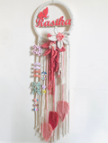Personalised Kids Nameplate - flowers