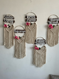 Personalised Kids Nameplate - flowers