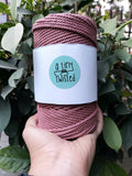 Dusty Rose - 4mm Twisted