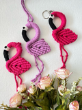 Flamingo Keyring / Charms / Car Hanging