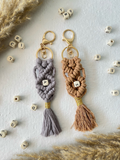 Customised Name Initial Boho Keyring | Bag Charms
