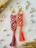 Customised Name Initial Boho Keyring | Bag Charms