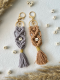 Customised Name Initial Boho Keyring | Bag Charms