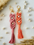 Customised Name Initial Boho Keyring | Bag Charms