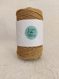 3mm Zari Twisted - Gold