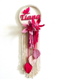 Personalised Kids Nameplate - flowers