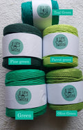 Pine Green - 2mm Twisted