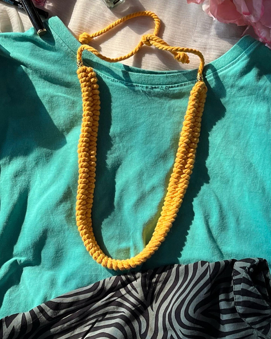 Macrame Big Necklace