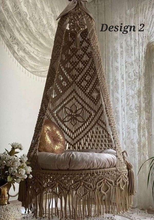 Macrame Swing -Boho swing -Chair swing
