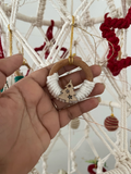 Christmas Ornaments With Tree Charm Set Of 6
