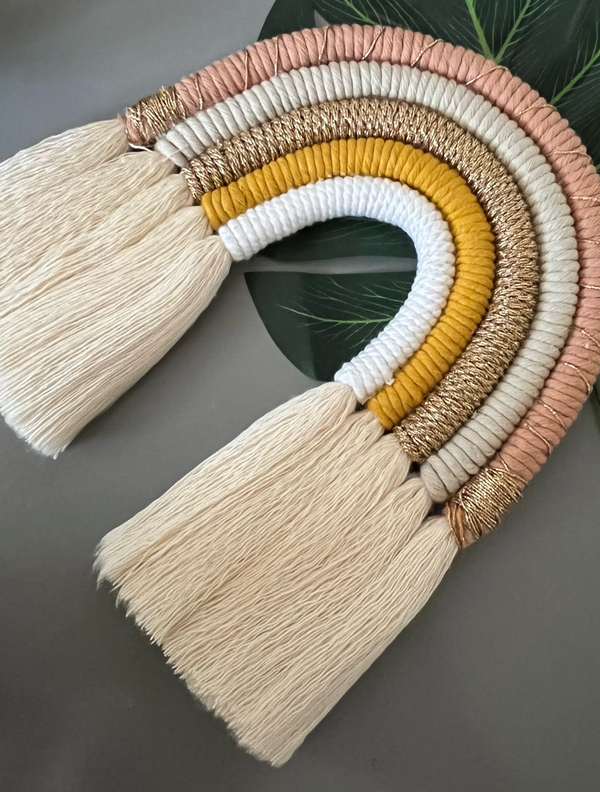 Macrame Rainbow Metallic Theme