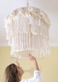 Boho Triple layer chandelier