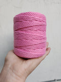 Blush Pink- 3mm Twisted