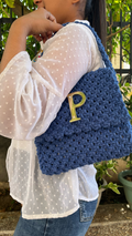 Macrame Custom Initial Bags