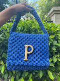 Macrame Custom Initial Bags