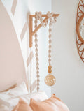 Macrame pendant light kit