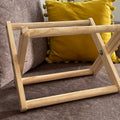 Wooden Magazine Stand