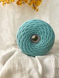 Turquoise Blue - 3mm Twisted