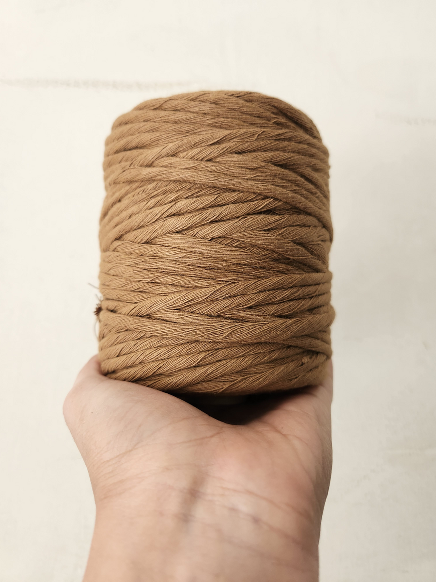 Brown - 3mm Twisted