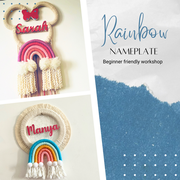 Macrame Nameplate Workshop