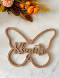 MDF Name Cutout With Shapes