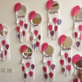 Macrame Mirror / Nameplate