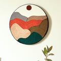 Boho Mountain Wallhanging