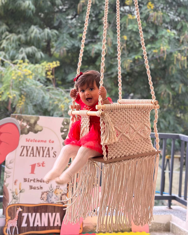 Baby Macrame Swing