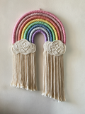 Macrame Rainbow Tail