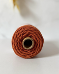 Burnt Orange - 3mm/4mm Twisted