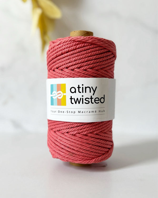 Bubble Gum - 4mm Twisted