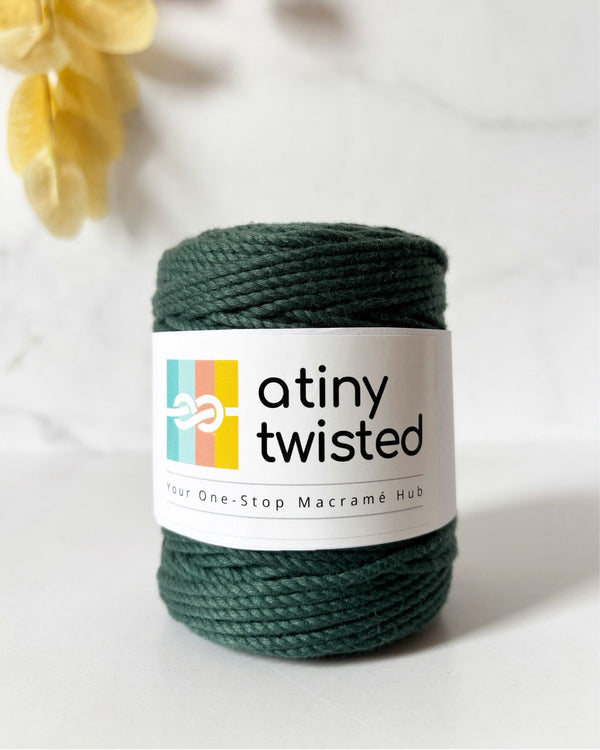 Pine Green - 2mm Twisted