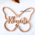 MDF Name Cutout With Shapes