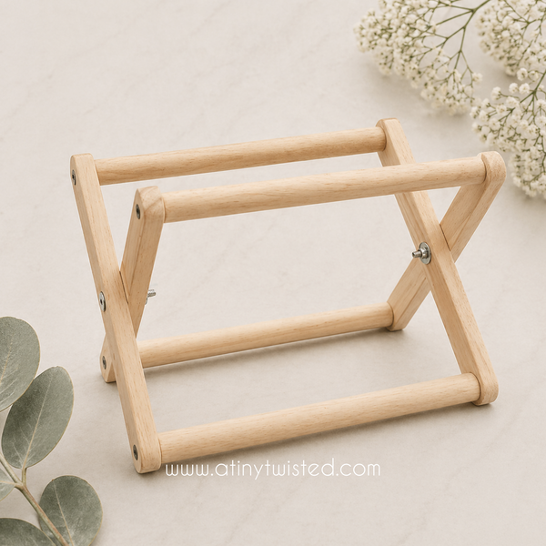 Wooden Magazine Stand