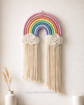 Macrame Rainbow Tail